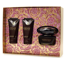 Versace Crystal Noir EdP Set 150 ml kozmetikai ajándékcsomag
