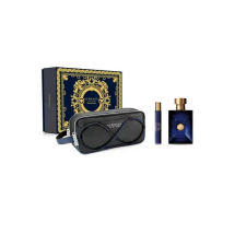  Versace Dylan Blue Eau De Toilette Spray 100ml Set 3 Pieces kozmetikai ajándékcsomag