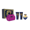 Versace Dylan Blue Pour Femme, SET: edp 100ml + tusfürdő gél 100ml + Testápoló 100ml + Kozmetikai Táska