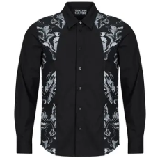 Versace Jeans Couture Hosszú ujjú ingek 79GAL208 Fekete IT 50