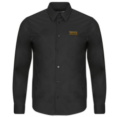 Versace Jeans Couture Hosszú ujjú ingek CAMICIA77GALYR1 Fekete IT 52