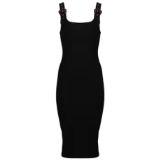 Versace Jeans Couture Rövid ruhák 80HAO943 Fekete DE 38