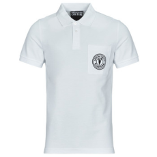 Versace Jeans Couture Rövid ujjú galléros pólók 78GAGT01 Fehér EU L