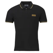 Versace Jeans Couture Rövid ujjú galléros pólók 80GAGT05 Fekete EU S férfi póló