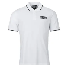 Versace Jeans Couture Rövid ujjú galléros pólók 80GAGT17 Fehér EU M férfi póló