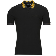 Versace Jeans Couture Rövid ujjú galléros pólók GAGT05 Fekete EU XXL férfi póló