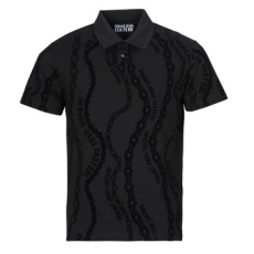 Versace Jeans Couture Rövid ujjú galléros pólók POLO77GAG6R0 Fekete EU XL