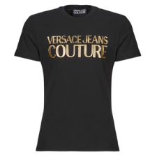 Versace Jeans Couture Rövid ujjú pólók 76GAHT00 Fekete EU XXL férfi póló