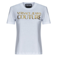 Versace Jeans Couture Rövid ujjú pólók 78HAHT01 Fehér EU XS női póló