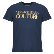 Versace Jeans Couture Rövid ujjú pólók 80GAHT00 Tengerész EU L