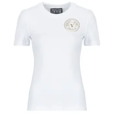 Versace Jeans Couture Rövid ujjú pólók 80HAHT02 Fehér EU L