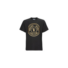 Versace Jeans Couture Rövid ujjú pólók GAHT05 Fekete EU M