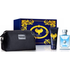 Versace Pour Homme SET: edt 100ml + tusfürdő gél 100ml + Kozmetikai Táska kozmetikai ajándékcsomag