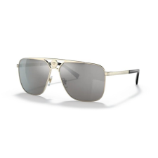 Versace VE2238 12526G PALE GOLD LIGHT GREY MIRROR SILVER napszemüveg napszemüveg