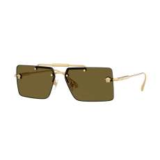 Versace VE2245 100273 Gold Dark Brown napszemüveg