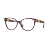 Versace VE3334 5220 Transparent Violet Demo Lens szemüveg