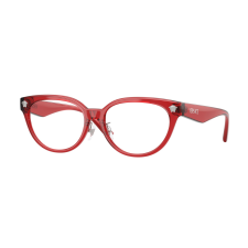 Versace VE3370D 5495 Red Transparent Demo Lens szemüveg szemüvegkeret