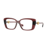 Versace VE3385U 5539 Transparent Red Demo Lens szemüveg