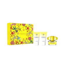Versace Yellow Diamond Ajándékszett, Eau de Toilette 50ml + Body Milk 50ml + SG 50ml, női kozmetikai ajándékcsomag