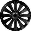  Versaco 16” Trend Ring Chrome Black dísztárcsa garnitúra (4 db)