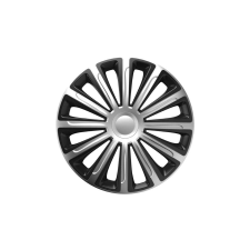 Versaco Dísztárcsa 15&amp;quot; Trend Silver &amp;amp; Black (4 darabos garnitúra) dísztárcsa