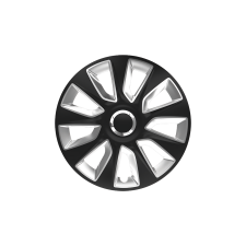 Versaco Dísztárcsa 17" Stratos Ring Chrome Black & Silver (4 darabos garnitúra) dísztárcsa