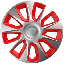 Versaco fedelek Stratos ezüst/piros 13" 4 darabos szett dísztárcsa