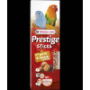 Versele-Laga Versele Laga Prestige Sticks Dupla Rúd (mogyoró, dió, mazsola) - kiegészítő eleség kispapagájok részére (2db/60g)