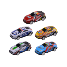  Versenyautó, 7 cm, 5 db/cs, 3 féle autópálya és játékautó