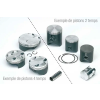 Vertex 12° Fejű Öntött Dugattyú - 24427 VHM Fejhez KTM/Husqvarna 125-hez VERTEX Kategorizálatlan termékek