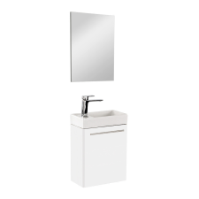 Vertex Fantastic fürdőszoba bútor Melanie tükörrel, fehér színben fürdőszoba bútor