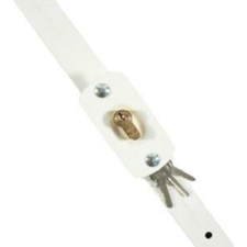 Vertex HEVEDERZÁR+CILINDER 850MM FEHÉR VERTEX zár és alkatrészei