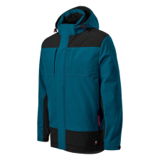 Vertex téli softshell kabát férfi petrol kék M férfi kabát, dzseki