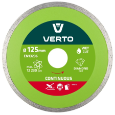 Verto Gyémánt vágókorong 125MM VIZES csiszolókorong és vágókorong