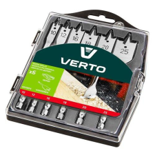 Verto Lapos fafúró készlet 10, 12, 16, 18, 20, 25mm, 6db (60H804) fúrószár