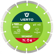 VERTO (Topex) Gyémánt vágókorong 180MM SZEGMENTÁLT , VERTO csiszolókorong és vágókorong