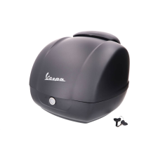 Vespa Vespa OEM 36L-es robogó csomagtartó doboz háttámlával - Vespa GTS Notte túradoboz