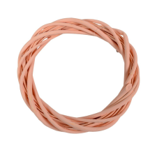  Vessző alap pasztel narancs 15cm dekorációs kellék