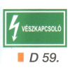  Vészkapcsoló D59