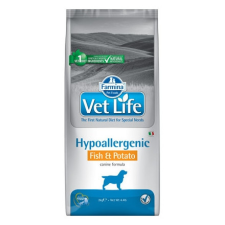 Vet Life Dog Hipo Fish & Potato 2 Kg kutyaeledel