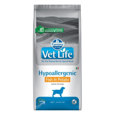  Vet Life Dog Hipo Fish &amp; Potato 2 Kg kutyaeledel