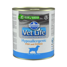  Vet Life Dog Hypoallergenic Fish&amp;Potato 300gr kutyaeledel
