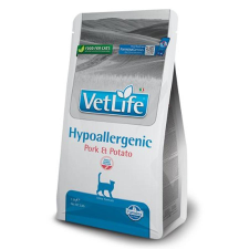 VET LIFE Natural Diet Cat Hypoallergenic Pork&Potato 1,5kg macskaeledel