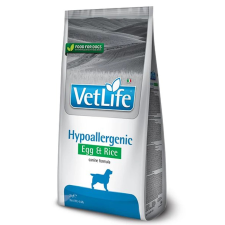 VET LIFE Vet Life Dog Hypoallergenic Egg&amp;Rice 2 kg kutyaeledel