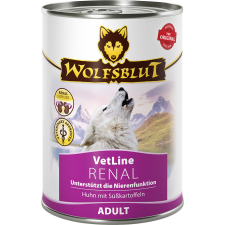VET LIFE Wolfsblut VetLine Renal konzerv (6 x 395 g) 2.37kg kutyaeledel