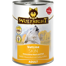 VET LIFE Wolfsblut VetLine Skin konzerv (6 x 395 g) 2.73kg kutyaeledel
