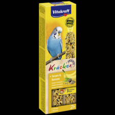 Vetark Vitakraft Kracker Duplarúd – Banán &amp; Szezámmag (Hullámos papagájoknak, 60 g) vitamin madaraknak
