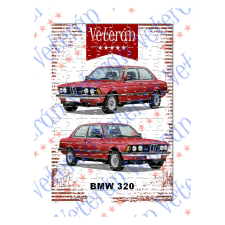  Veterán autós kirakó - BMW 320 puzzle, kirakós