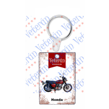 Veterán motoros kulcstartó - Honda kulcstartó