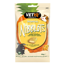  Vetiq Healthy+ Nibblots jutalomfalat rágcsálóknak - trópusi gyümölcsös 30 g rágcsáló eledel